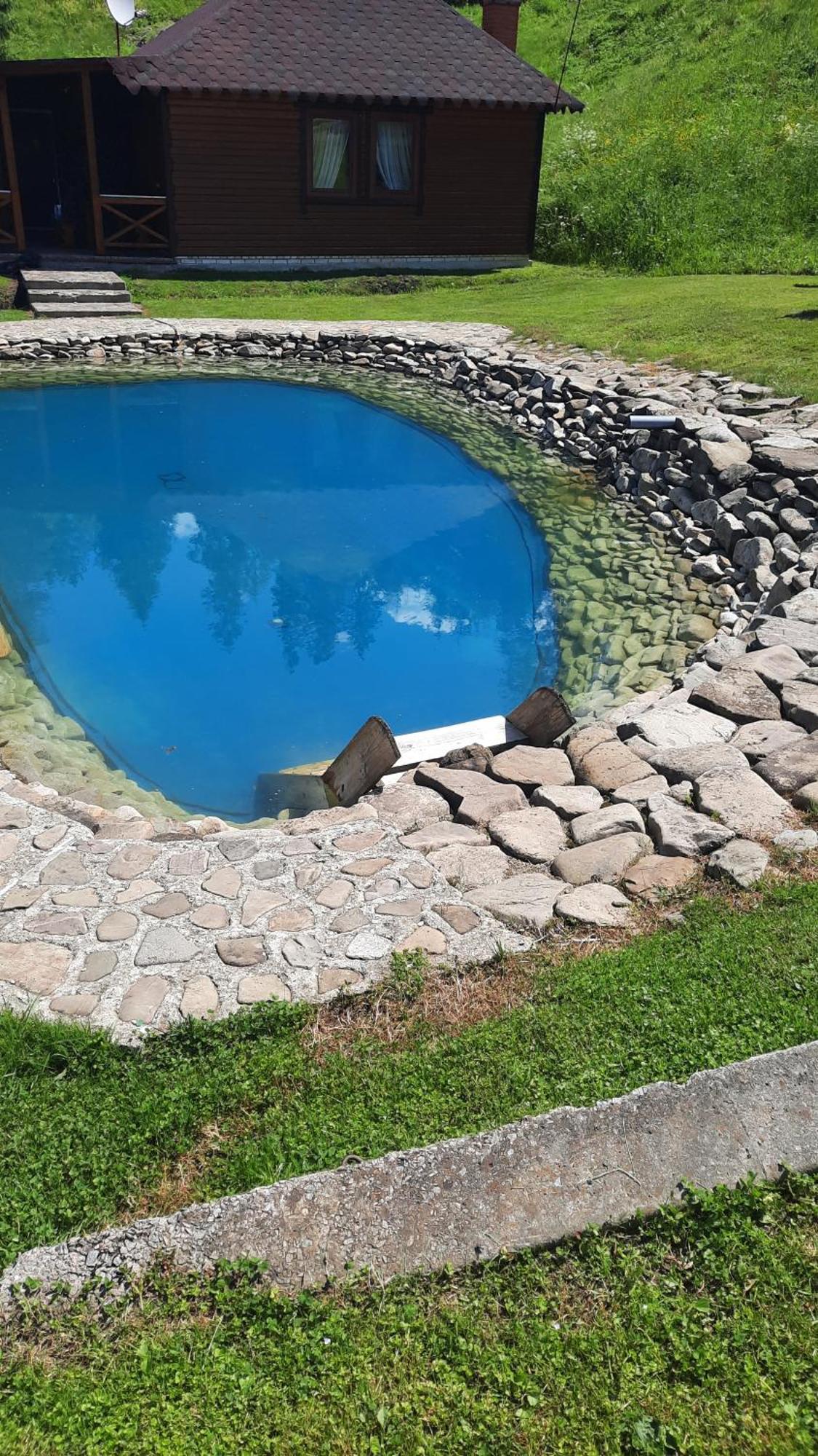 Hotel Lisoviy Zatyshok, Z Vidkrutum Litnim Baseynom Slavske Esterno foto
