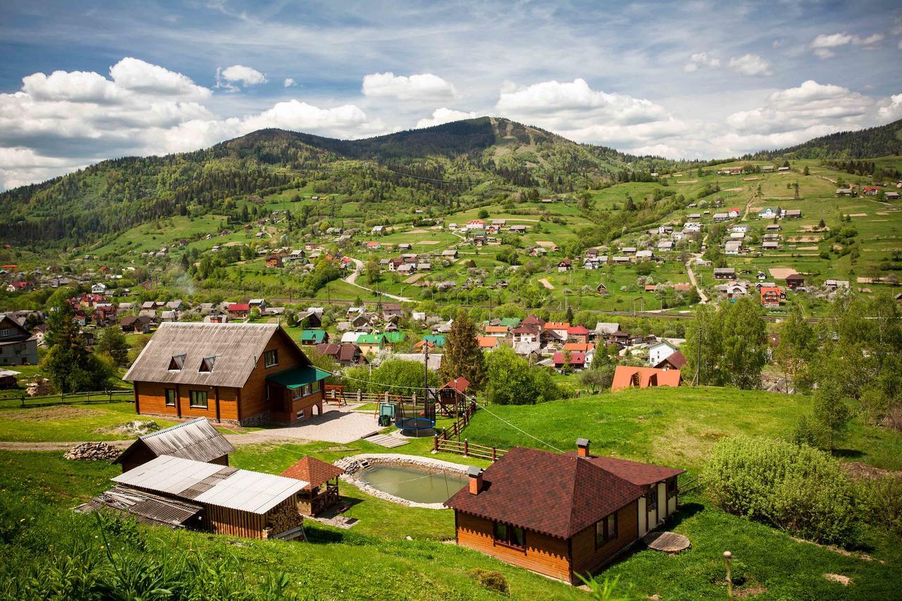 Hotel Lisoviy Zatyshok, Z Vidkrutum Litnim Baseynom Slavske Esterno foto